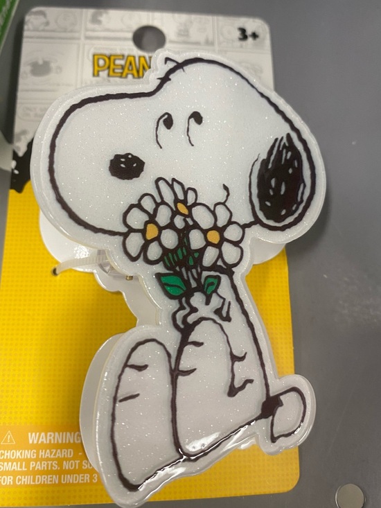 Peanuts Accessories - Peanuts Snoopy Daisy Bouquet Claw Clip